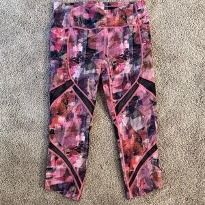 lululemon athletica Multicolor Abstract Print Pants